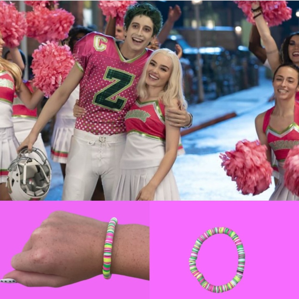 football/ cheerleading team from zombies